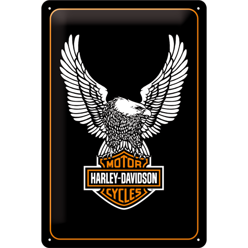 Harley Eagle - medium plate
